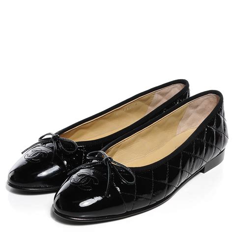 chanel ballet shoes|chanel quilted ballet flats.